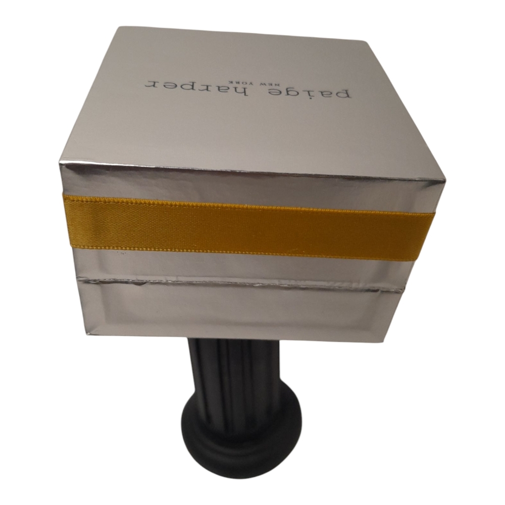 Paige Harper Silver Gift Box with Gold Ribbon - Picture 7 of 7